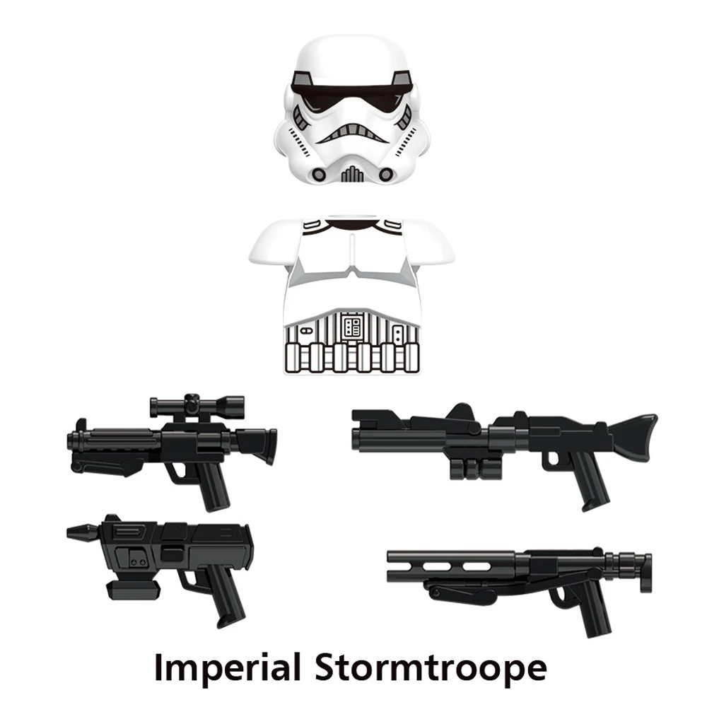 Строительные блоки Stormtroopers первый заказ снегоперы ситевидный солдат адмирал тён
