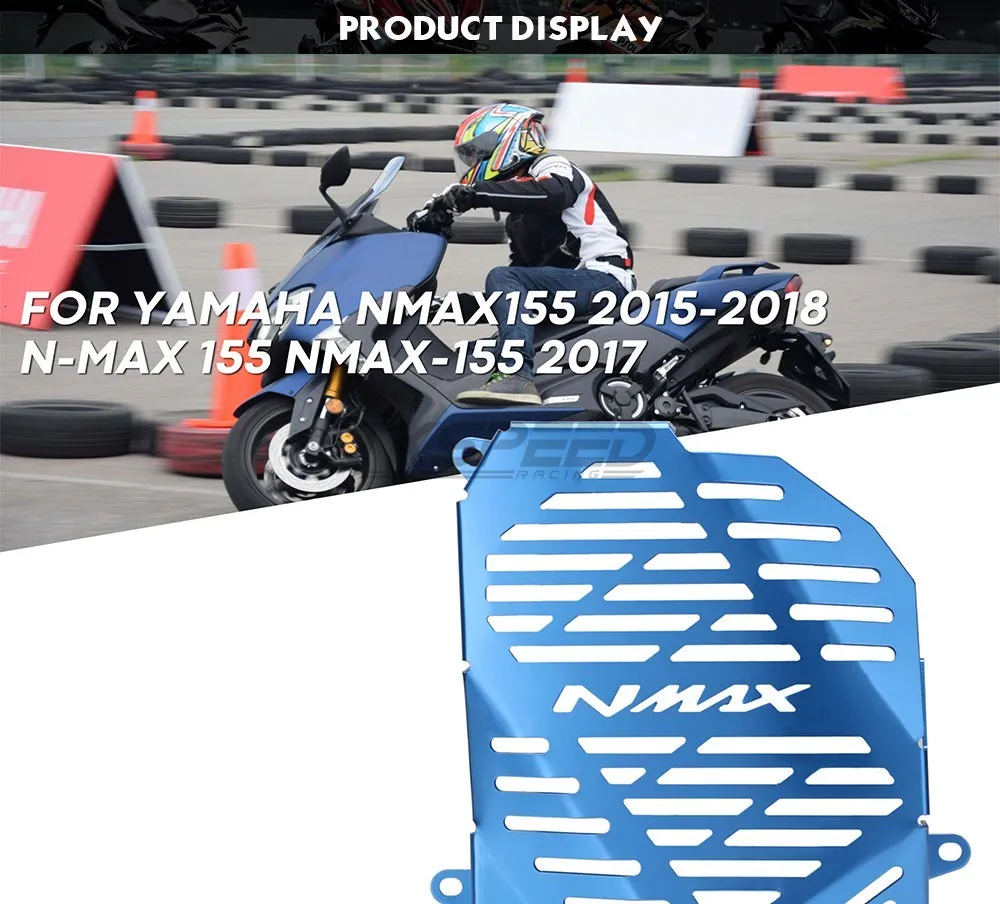 Для NMAX 155 MAX155 NMAX155- мотоциклетная решетка радиатора Защитная крышка протектор бака аксессуары