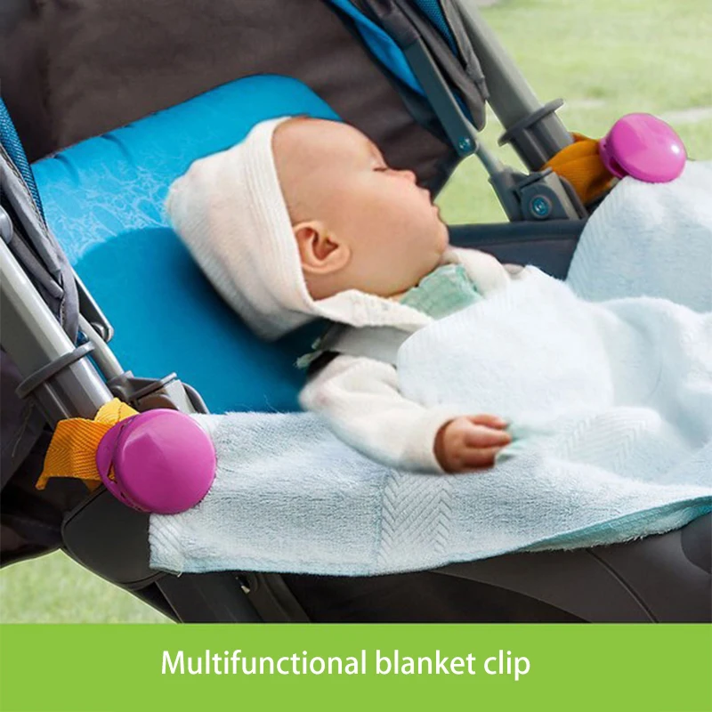

Baby Blanket Clip Anti Kick Quilt Pram Organizer Children Trolley Anti Cold Blanket Clip Portable Infant Stroller Accessory