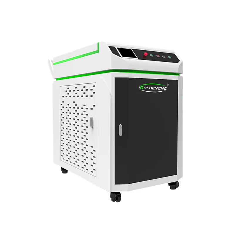 Igoldencnc дешевая 200 Вт 300 400 500 волоконная Лазерная Очистительная Машина для удаления