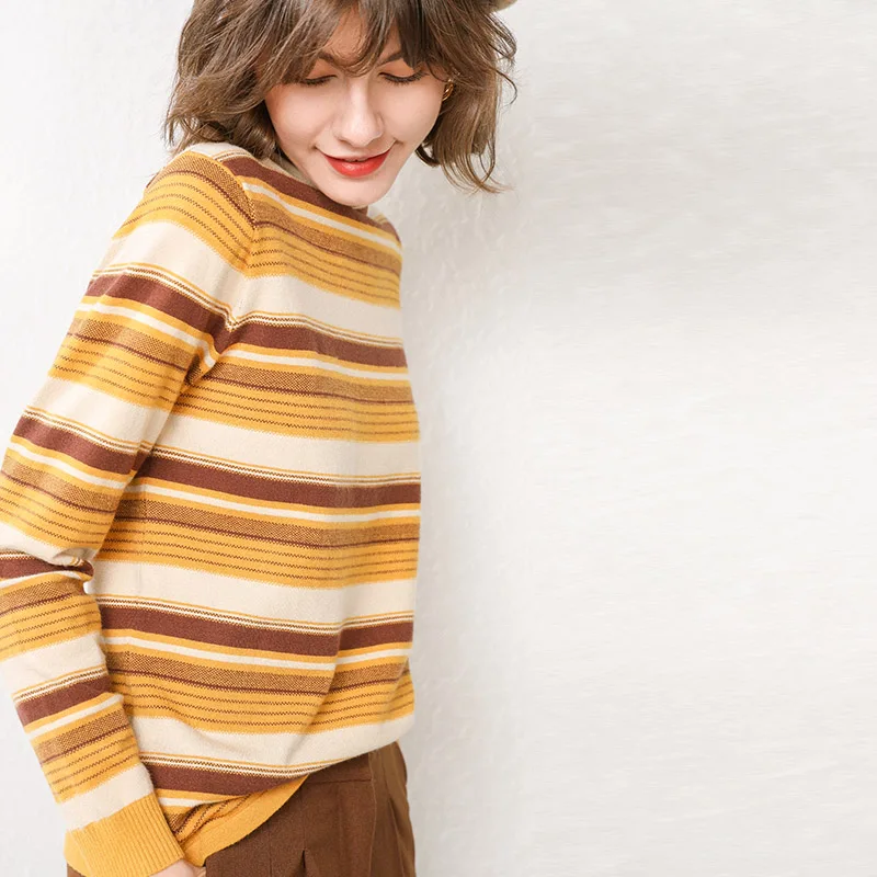 Новые свитера осень зима свитер женский кашемировый свитер с Хомутом Женские Вязаные Пуловеры Женская мода плюс размер