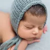 Handcraft Baby hand Knit Mohair Bonnet ,Baby Photography Props. Photography prop.on Baby Shower Gift 5