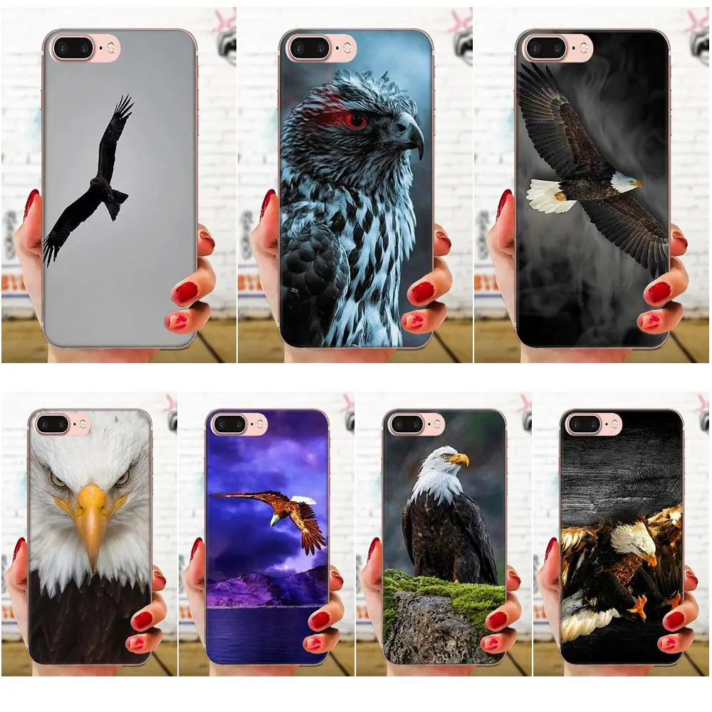 Для Huawei Honor Mate Nova Note 20 20s 30 5 5I 5T 6 7I 7C 8A 8X 9X 10 Pro Lite Play TPU Чехлы Capa Bird Eagle обои | Мобильные