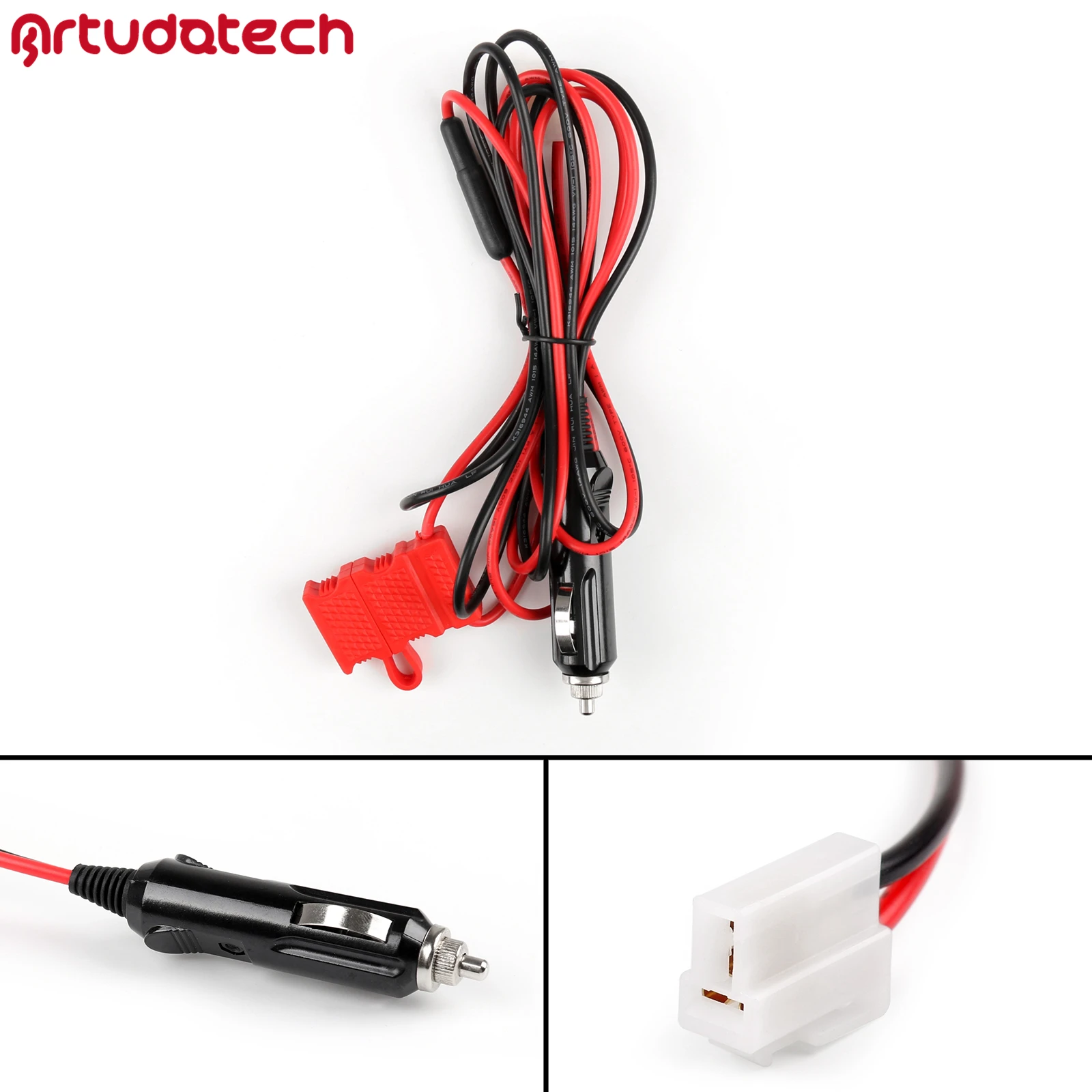 Artudatech 12В DC Шнур питания Кабель сигареты для Kenwood TM481 TM281 TM 241 TM261 261 481 Для ICOM IC F1610 F2010