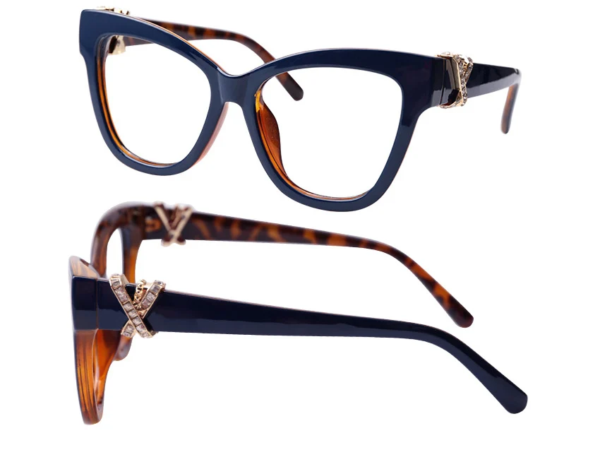SOOLALA очки для чтения "кошачий глаз", женские Стразы с перекрещенными стеклами, большая оправа для очков, очки для чтения по рецепту от 0,5 до 4,0