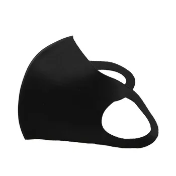 

Reusable Black Nose Muffle Face Masks 2020 Washable Mouth Mask Pollution Facial Respirator Anti Haze PM2.5 Dust Mask for Adult