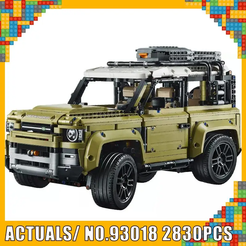 

Technic Car Toys Compatible With lEGOED 42110 Land Rover Defender Set Assembly Car Model Building Blocks Bricks Christmas Toys
