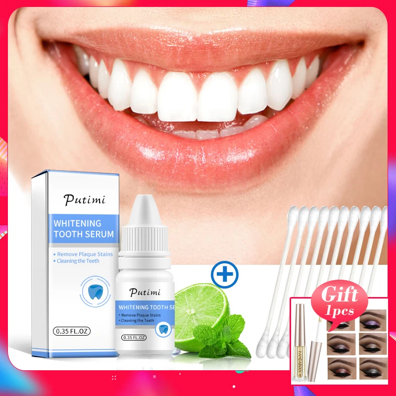 

Teeth Whitening Essence Powder Oral Hygiene Tooth Cleaning Serum Product Removes Plaque Stains Bleaching Dentist Dental Tools