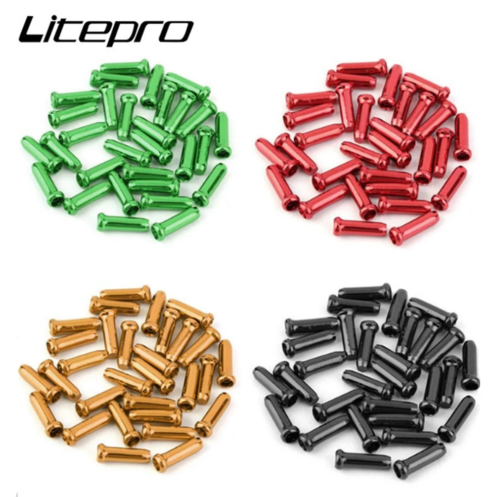 Folding Bicycle Line Tube Tail Gearbox Brake Wire Cap Aluminum Alloy Colorful Tail-hat 10 Pieces MTB Mountain Bike Parts mountain bicycle disc brake bicycle disc brake mountain bike disc brake bicycle brake hose cap