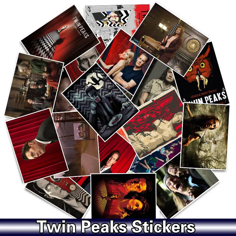 Стикер для сноуборда и багажа Twin Peaks 25 шт./упак. наклейка s стайлинга автомобиля