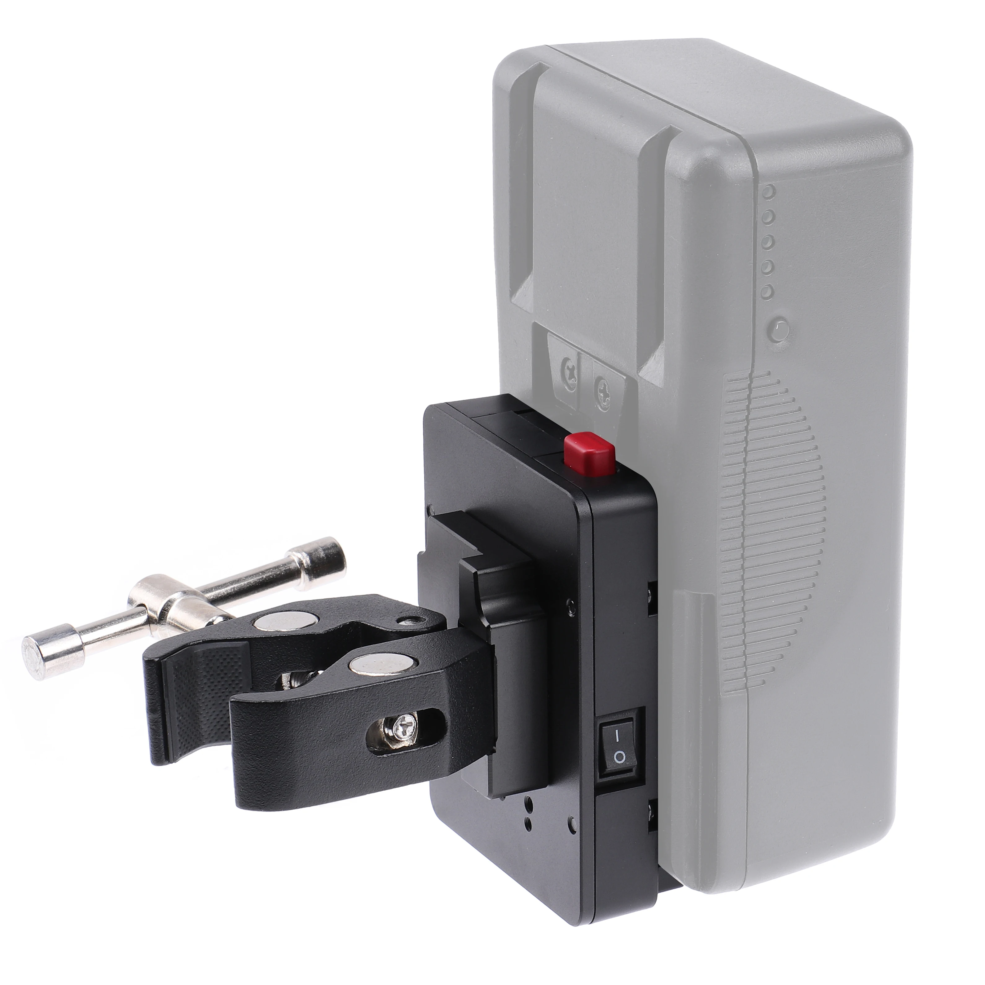 v, adaptador para placa de alimentação com tamanho de bolso d-tap