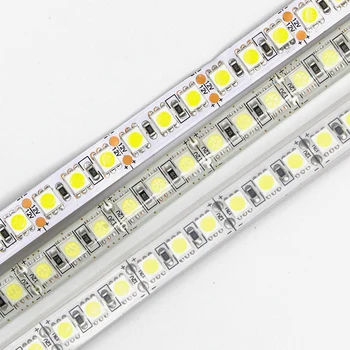 

DC 12V LED strip 5050 RGB 60LEDs/m,120LEDs/m 5M High Brightness LED Strip Light Ice Blue, Cold white, Warm white red blue green