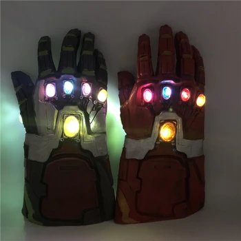 

Bright LED Iron Man Gauntlet 4 Ultimate LED Tony Stark Iron Man Gauntlet Cosplay Superhero Gun Props