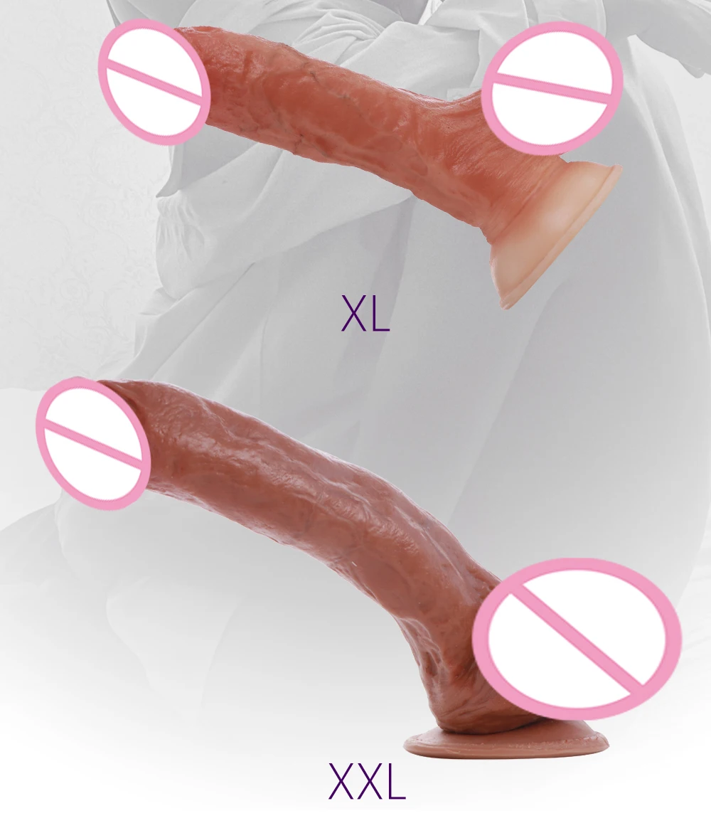 Eyung Horse Dildos Realistic Food Grade Soft Silicone Huge Big Penis With Suction Cup Sex Toys for Man Anal Female Masturbation (9)