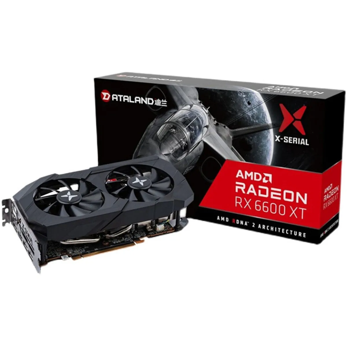 Видеокарта DATALAND RX 6600 XT 8G X warrior RX6600XT X-SERIAL AMD 660XT RADEON | - Цена: 71 420,57 руб.