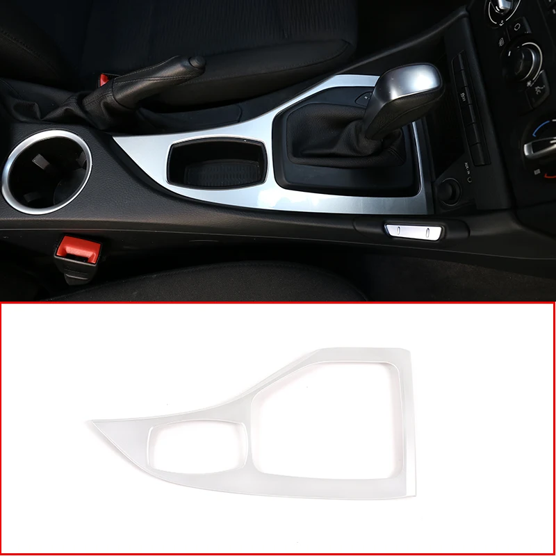 

ABS Chrome For BMW X1 E84 2013-2015 Car Accessories Decorative Cover Trim Strip for Car Control Gear Shift Panel