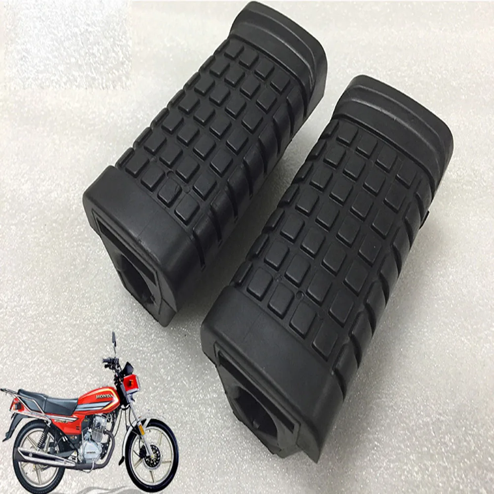 2Pcs Rubber Nonslip Footrest Pedal Foot Peg Cover for Honda WY125