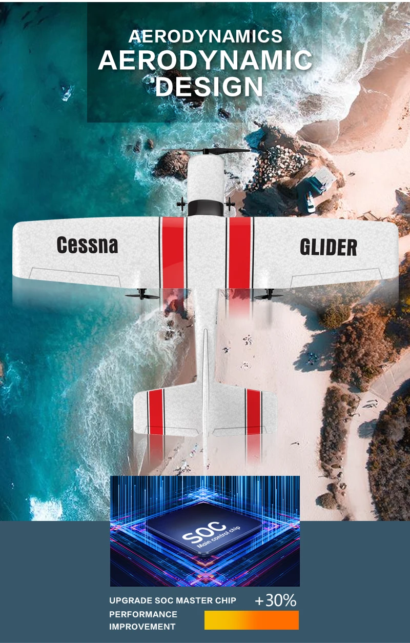 Z53 RC Plane EPP Foam Glider RC Airplane Gyro 2.4G Remote Control Wingspan Cessna 182T Electric Outdoor Fixed Wing Aircraft Toy