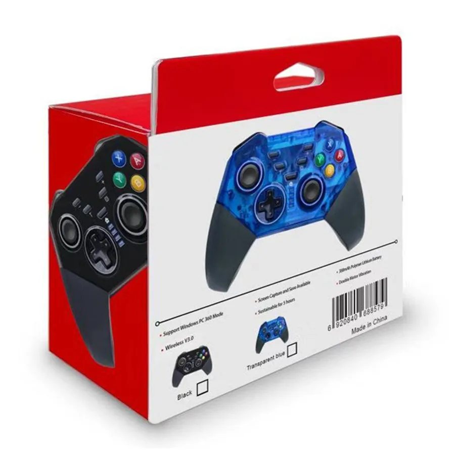 1/2 шт. беспроводной Bluetooth для Nintendo Switch Pro консоль для ПК ТВ коробка удаленный джойстик ДЖОЙСТИК Джойстик Геймпад Джойстик