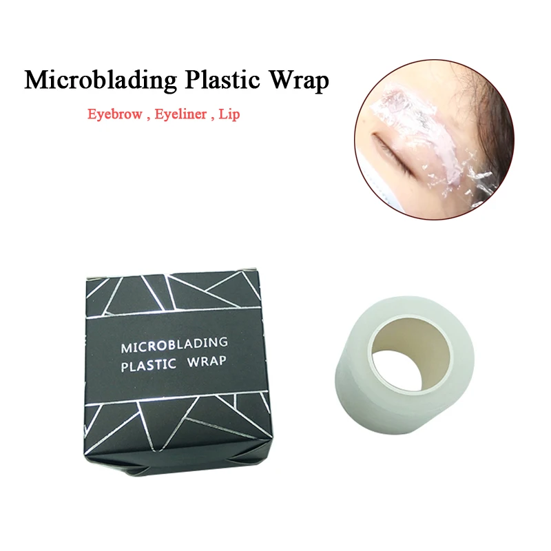 Microblading plastic wrap