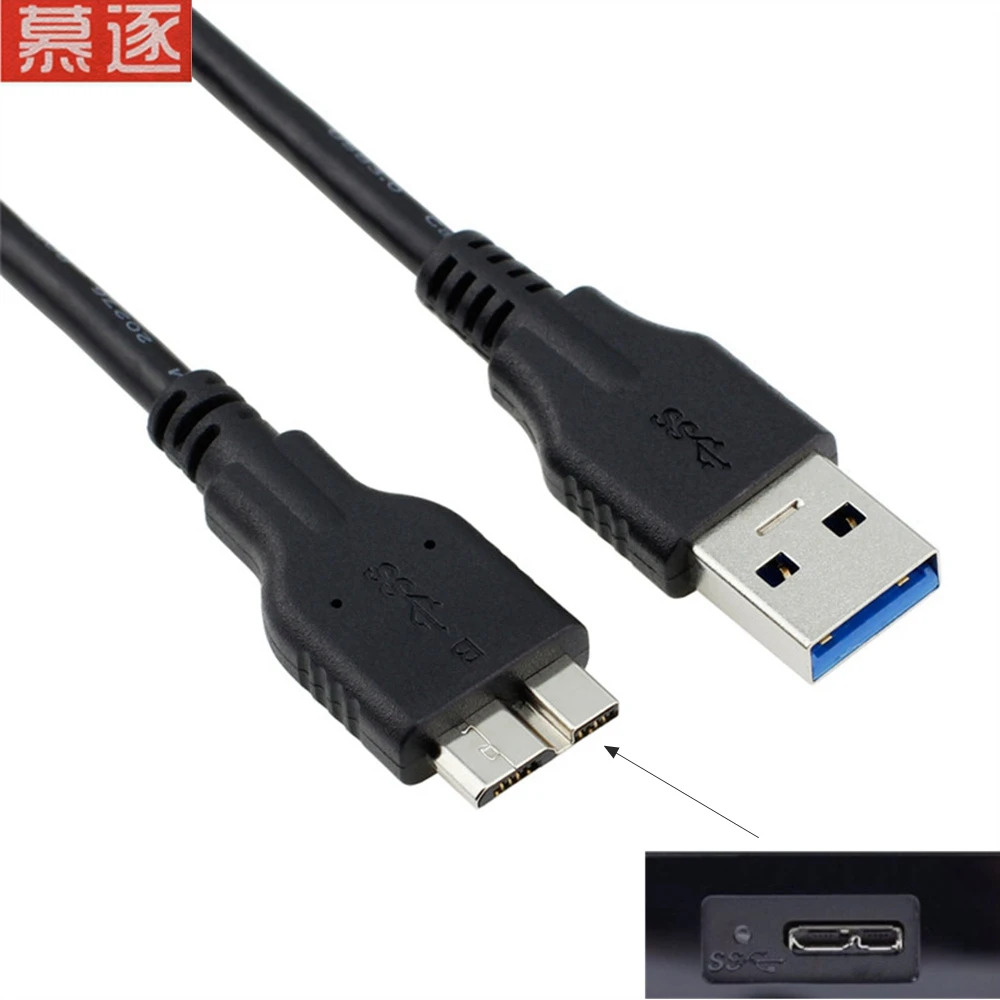 Кабель USB 3 0 типа A Micro B для Samsung S5 Note3 внешний жесткий диск HDD провод передачи данных