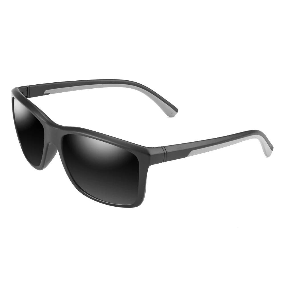 Sunglasses Men Polarized Luxury Brand Designer Vintage Outdoor Driving Sun Glasses Male Fashion Square Goggles Shadow UV400 - Цвет линз: C1