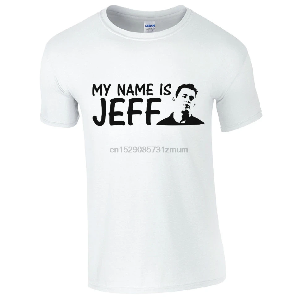 My name is jeff. Футболка my name is. зубарев футболка зовите повара.