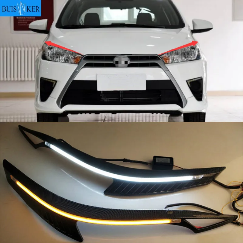 

Дневные ходовые огсветильник для Toyota Yaris 2014-2017, 2 шт.