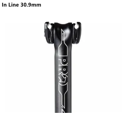PRO LT Подседельный штырь для велосипеда MTB 27,2 мм/30,9 мм/31,6 мм, 20 мм Layback/In-Line - Цвет: 30.9MM 0mm offset
