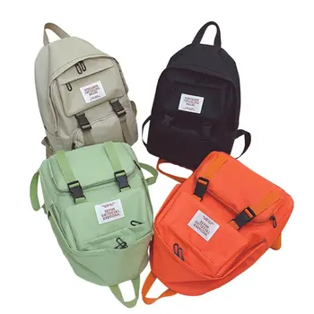 

Women Casual Backpack Student Large Capacity Travel Zip Schoolbags