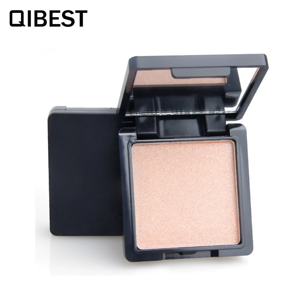 Qibest 7 цветов Powder пудра палитра для макияжа Bronzer Iluminador лицо светящийся хайлайтер контурная пудра для макияжа