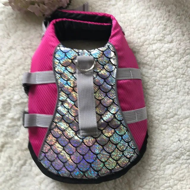 강아지의 안전을 지켜주는 필수품: 방수 반사 구명 조끼