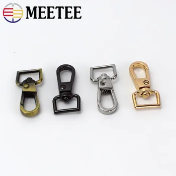 

10/20pcs Metal Bag Buckle Dog Collar Webbing Handbag Strap Chain Swivel Clasps Lobster Snap Hook DIY Accessories F3-30