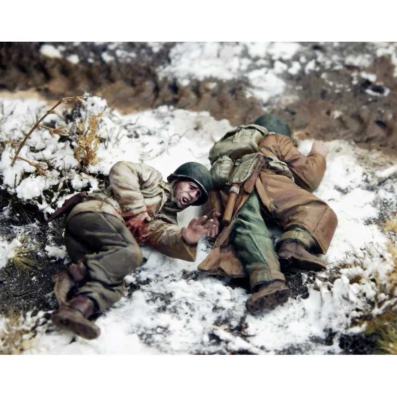 1/35 модельная фигурка из смолы наборы нам Unassambled Неокрашенный 802
