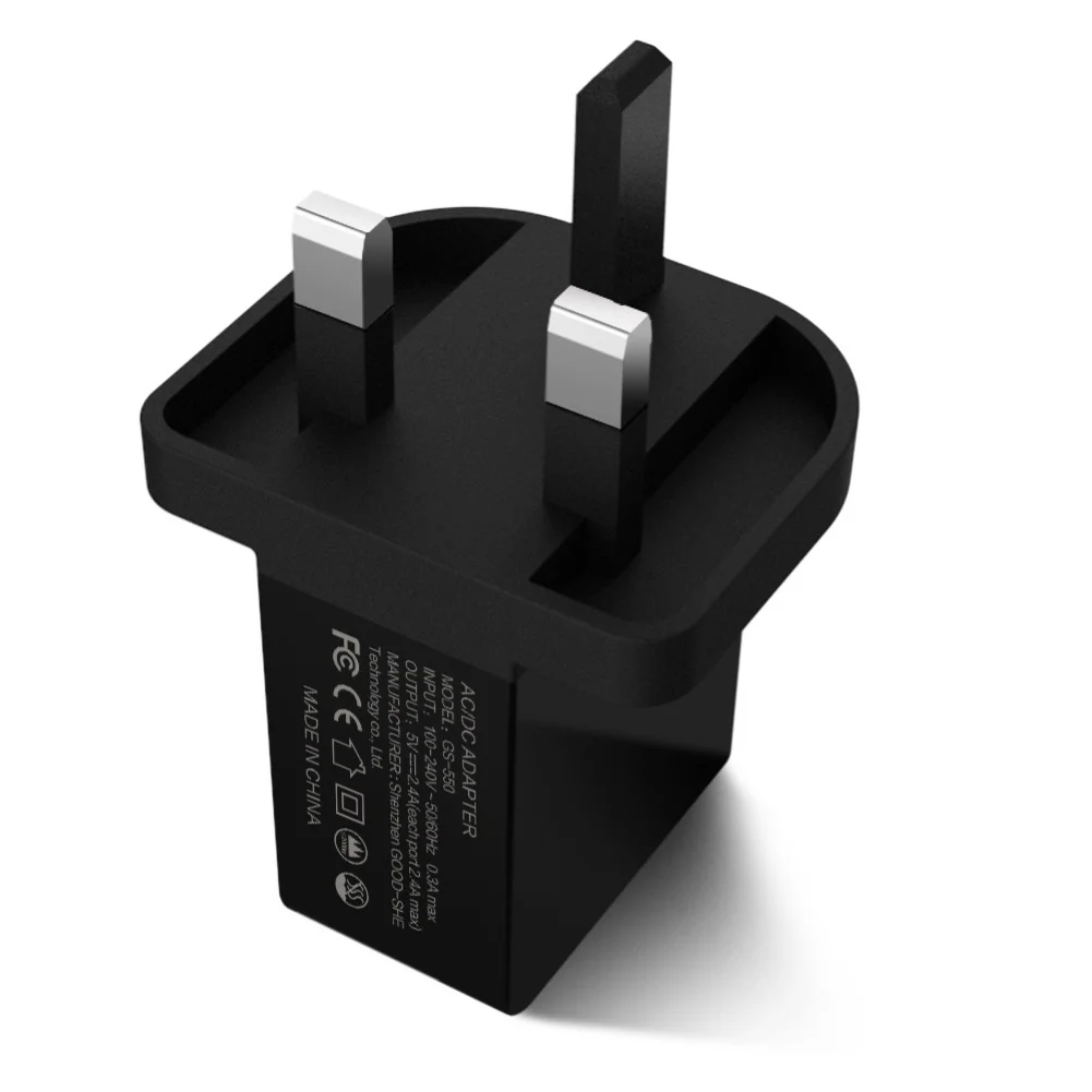 Универсальное зарядное устройство USB зарядка светодиодный цифровой дисплей двойной USB быстрое зарядное устройство для мобильного телефона зарядное устройство адаптер питания зарядное устройство