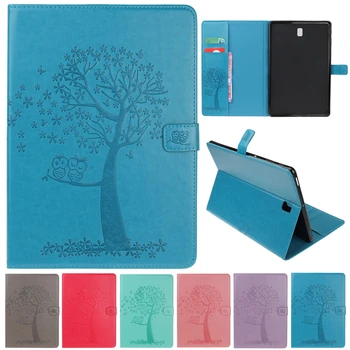 

Cover For Samsung Tab S4 10.5 SM-T830 Cartoon Love Owl Leather Case For Samsung Galaxy Tab S4 2018 10.5" T830 T835 Cover Cases