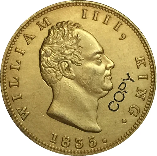 1835 Индия британские монеты Mohur копия 32 мм|coin|coin copycoin coins |