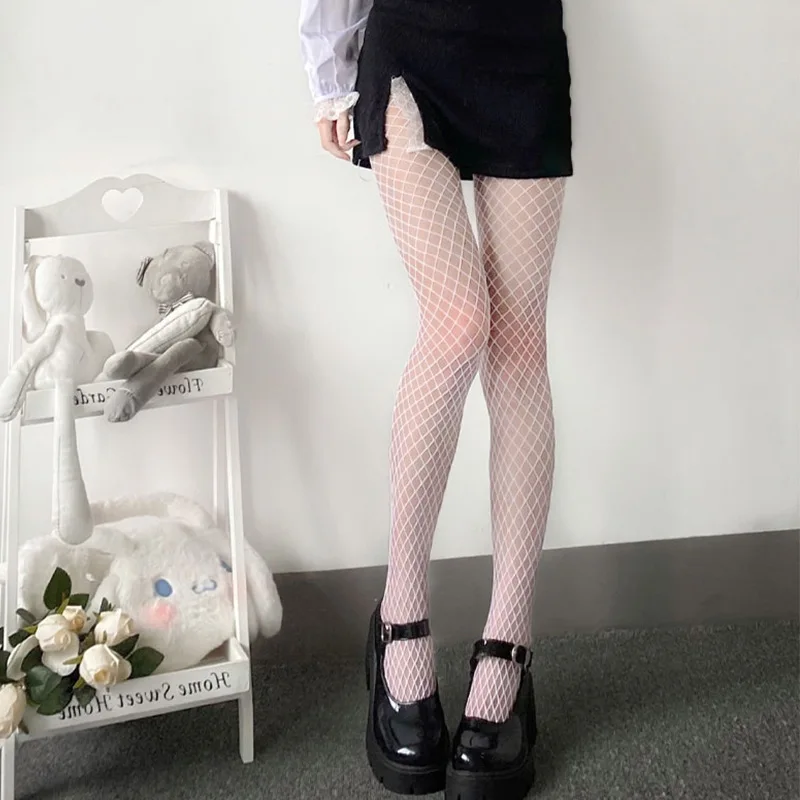 Cosplay&ware Sexy Women High Waist Fishnet Stocking Club Tights Panty Knitting Net Pantyhose Mesh Lingerie Anime Lolita Cosplay Costumes -Zentai shop online H7b3f4ecbaef849cab7075c5301bcc7059.jpg