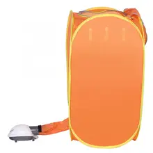 800 Вт портативный бытовой мешок для сушки одежды мини складная электрическая сушилка машина оранжевый
