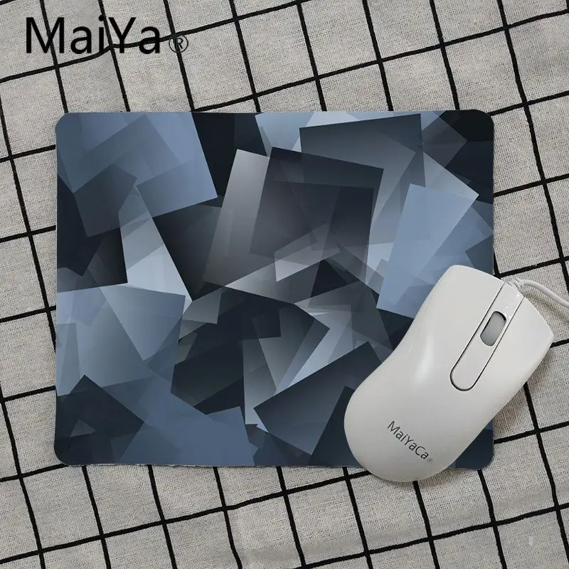 No Lock Edge18x22cm Maiya Одежда высшего качества Абстрактная живопись с узором коврик для мыши геймерская игра коврики Лидер продаж подставка под руку коврик для мыши - Цвет: No Lock Edge18x22cm