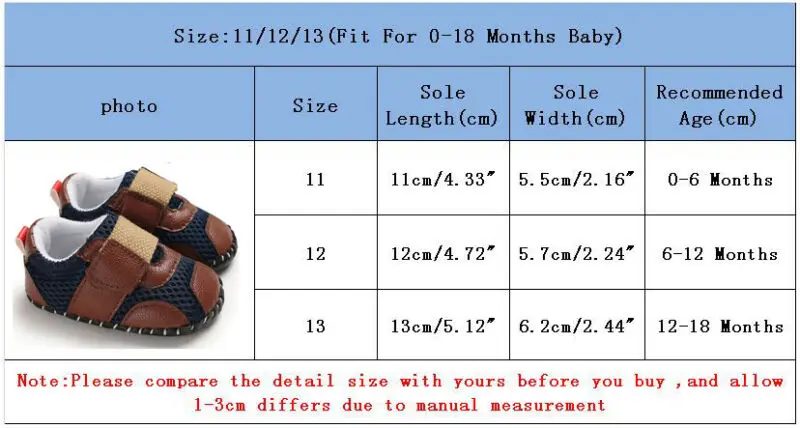 0-18M baby boy противоскользящая мягкая подошва детская обувь, новорожденные дети из искусственной кожи кроссовки Prewalkers коричневый хаки