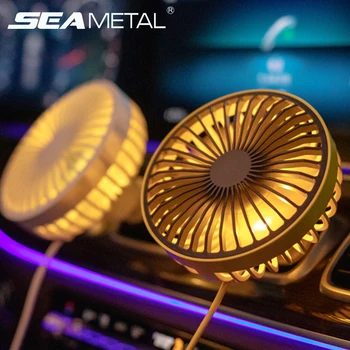 

12V/24V 3 Gears Car Fan Universal USB Interface Car Cool Rotatable Air-Cooler Ventilation Board Summer Interior Accessories