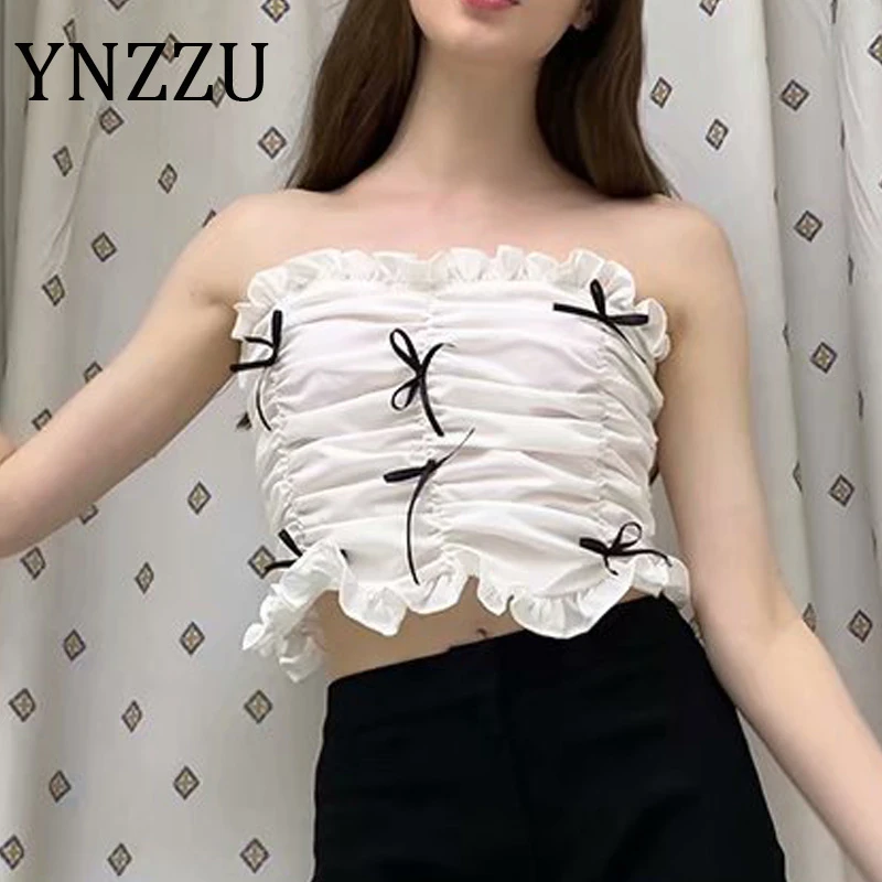 strapless holiday tops