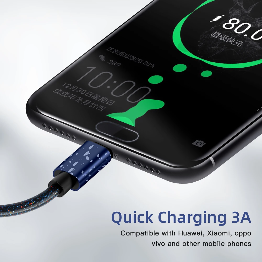 Пружинный usb кабель 3A Micro USB type c для huawei P30 P20 P10 Lite гибкий Выдвижной зарядный шнур usb C кабель для быстрой зарядки