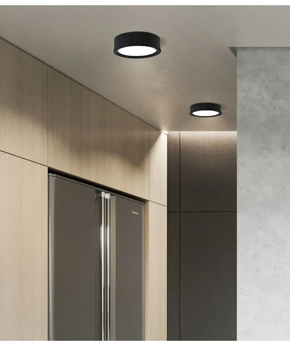 LED Downlight Surface Mount Ultra Thin Indoor Lighting Fixture 3W 9W 12W 15W Living Room Bedroom Kitchen Lamp AC 220V Spot Light