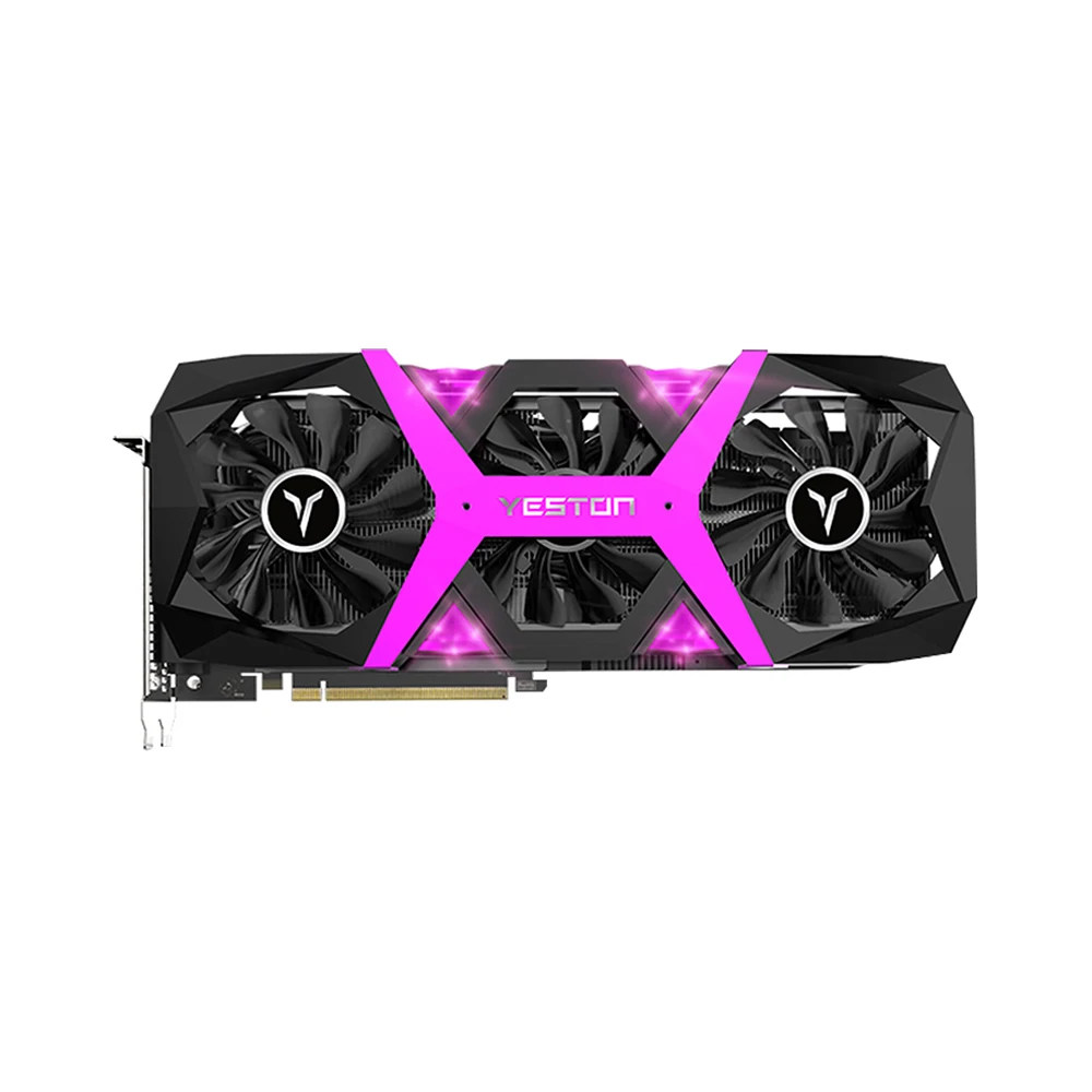 

Yeston Radeon RX580-8G GDDR5 256bit Game ACE PCI Express x16 3.0 Video Gaming Graphics Card DVI-D+HDMI+3DP Polaris 20for Desktop