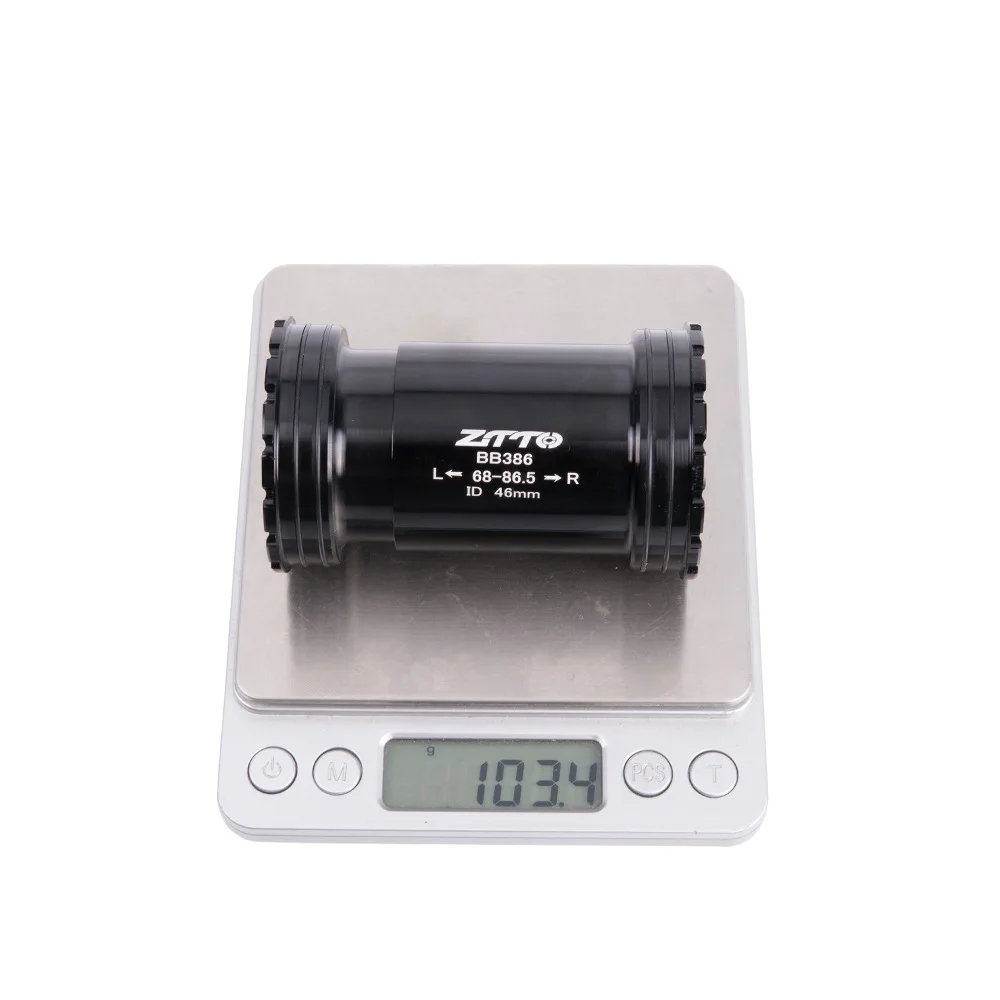 ZTTO BB386 EVO PF30 30 bottom bracket press-fit bottom bracket for mountain bike road bike parts BB 30mm crank durable shaft
