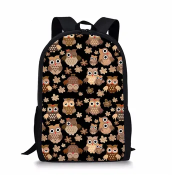 

School Bags For Girls Female Laptop Backpack Cartoon Owl Printed Children Backpacks Cute Students Bag Pack Mochilas Escolares
