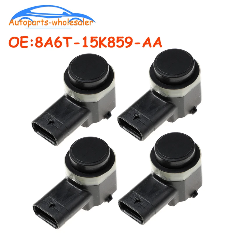 

4 PCS 8A6T-15K859-AA 8A6T15K859AA For Ford Mondeo Fiesta Focus Galaxy Ka C-MAX Jaguar Ford Fusion Grand Mondeo PDC ParkingSensor
