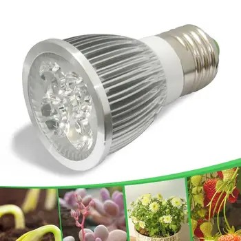 

E27 LED Grow Light Bulb Lamp for Hydroponic Full Spectrum Cacti Fruit Plant